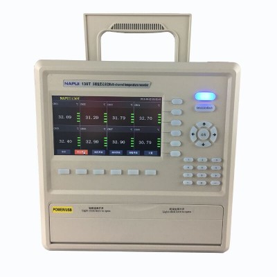 Made in China NAPUI130T daq paperless temperature recorder with K type thermocouple